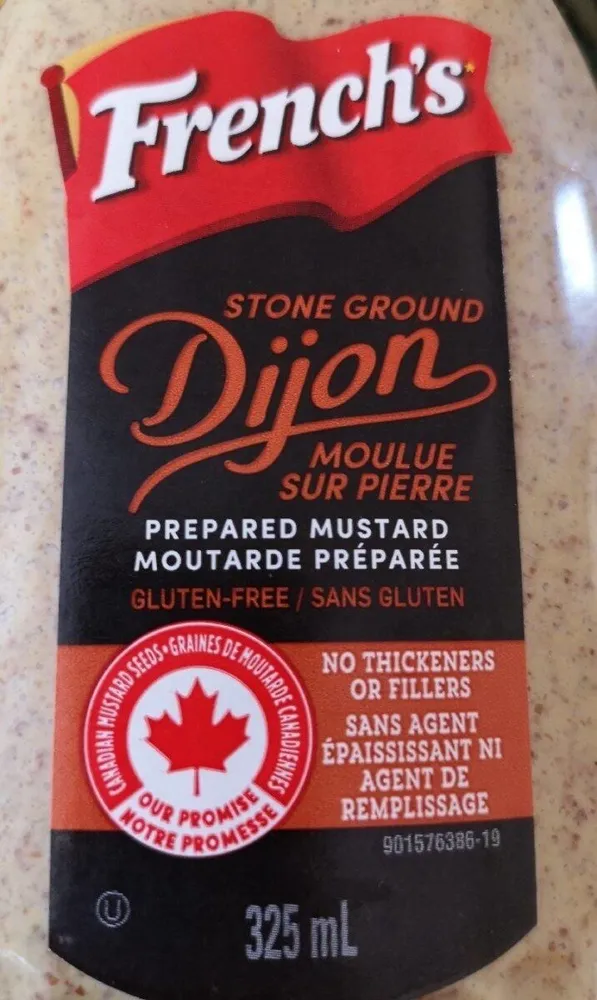 Stone Ground Dijon / Moulue sur Pierre Prepared Mustard / Moutarde Préparée