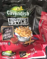 Frites de style pub