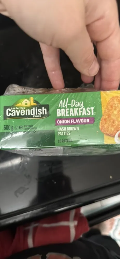 All-Day Breakfast Onion Flavour Hash Brown Patties