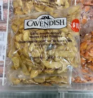 Garlic and Rosemary Wedge Fried Potatoes