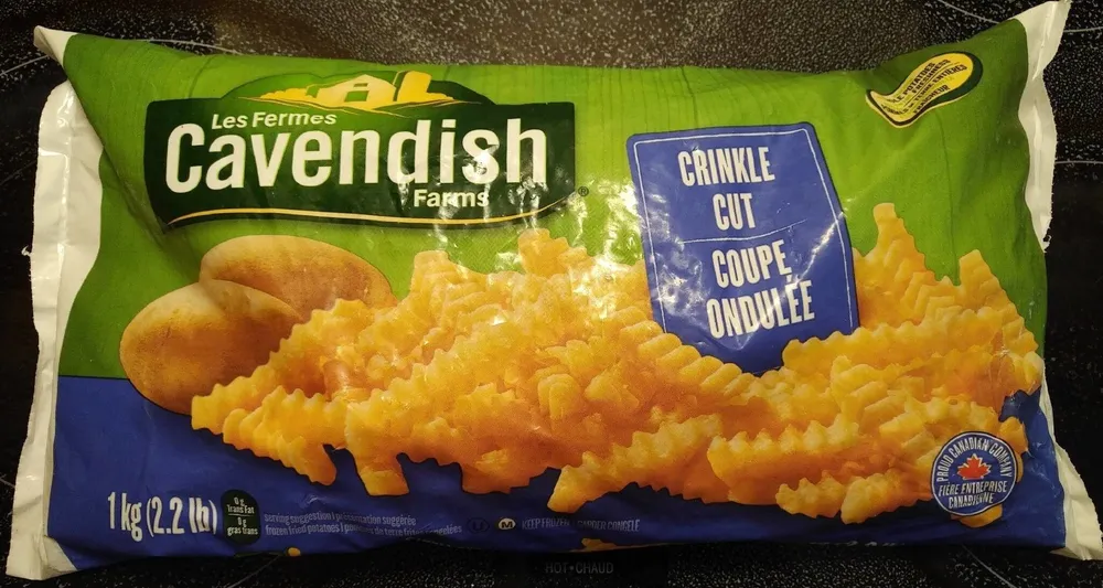 Cavendish Crinkle Cut Fries