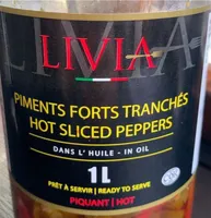 Piments forts tranchés