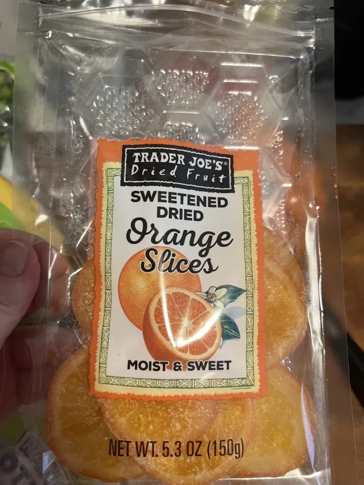 Sweetened Dried Orange Slices