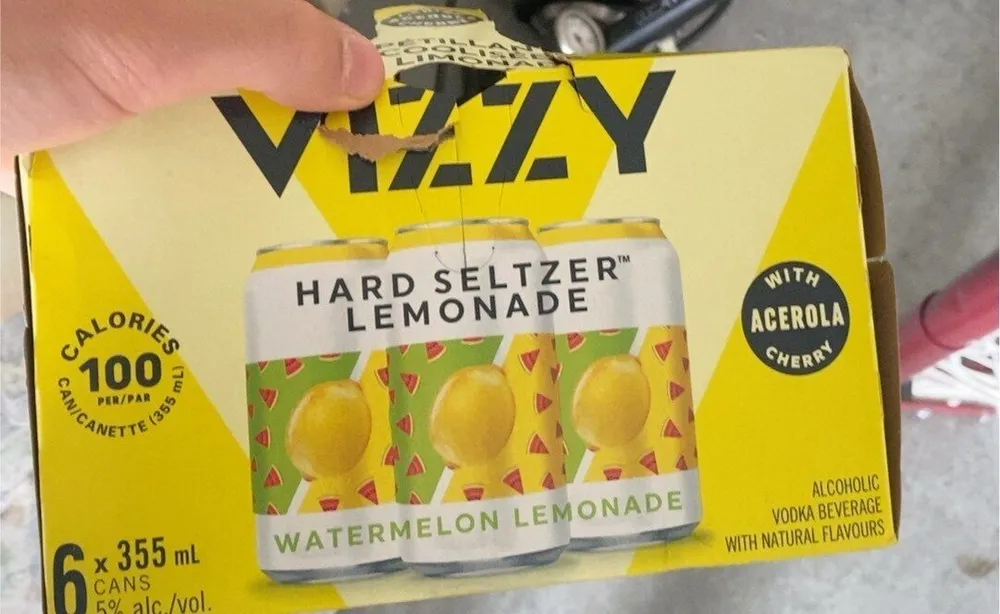 Hard seltzer