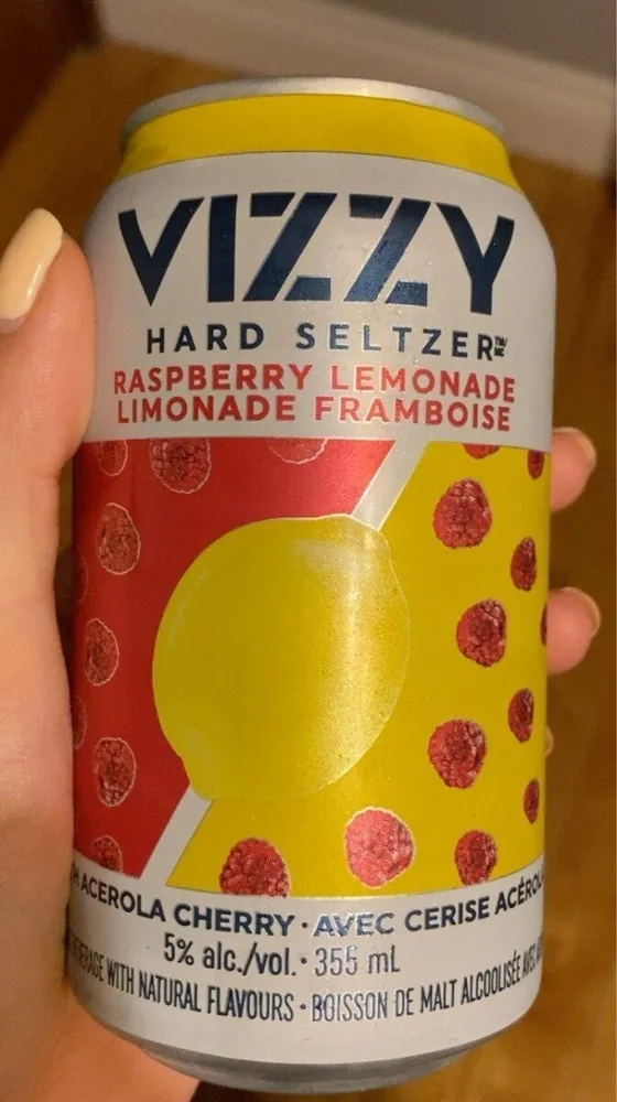 Raspberry lemonade Hard Seltzer