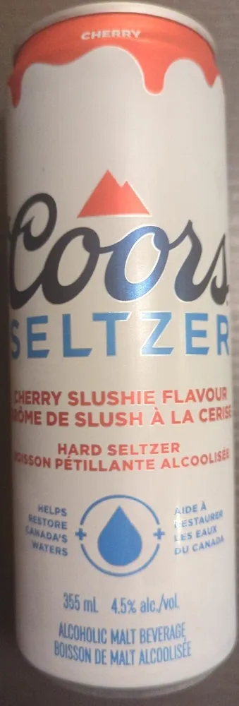 Coors Selter Cherry Slush Flavour