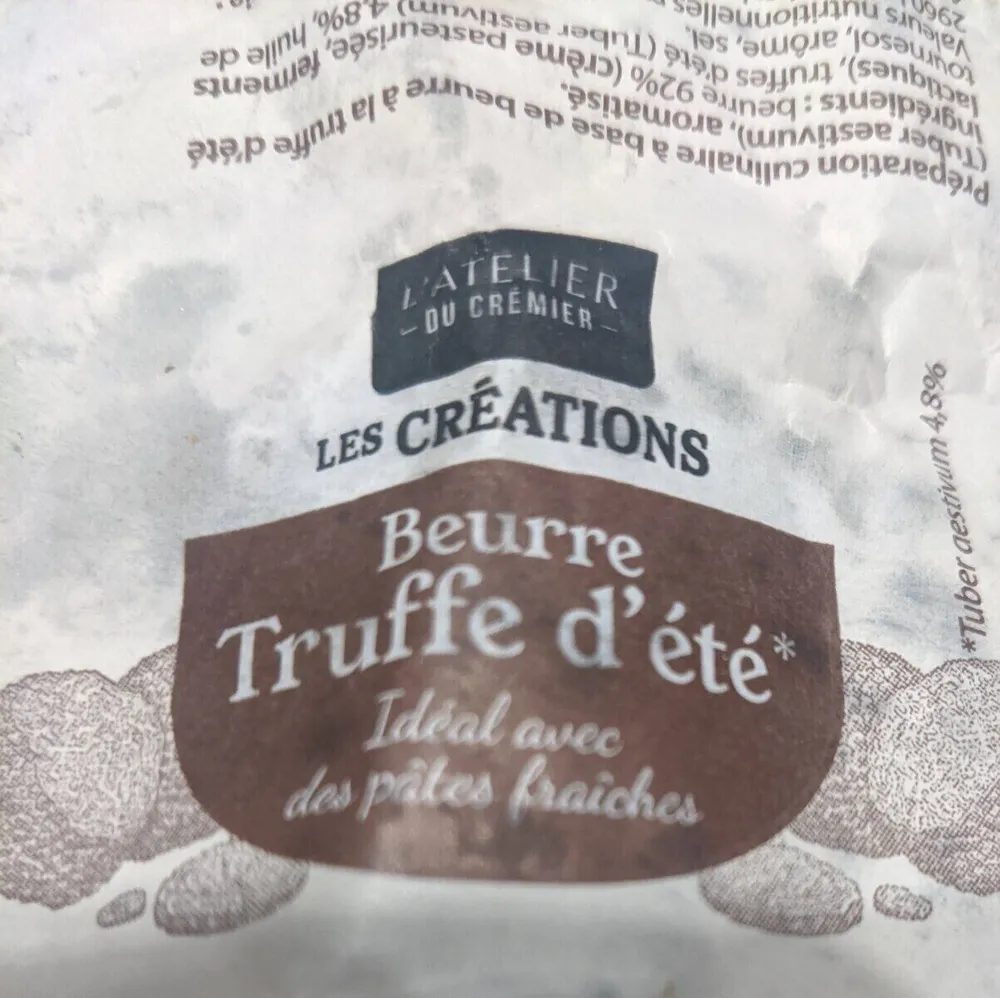 Beurre truffe d'été