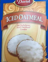 David's Iced Oatmeal Cookies