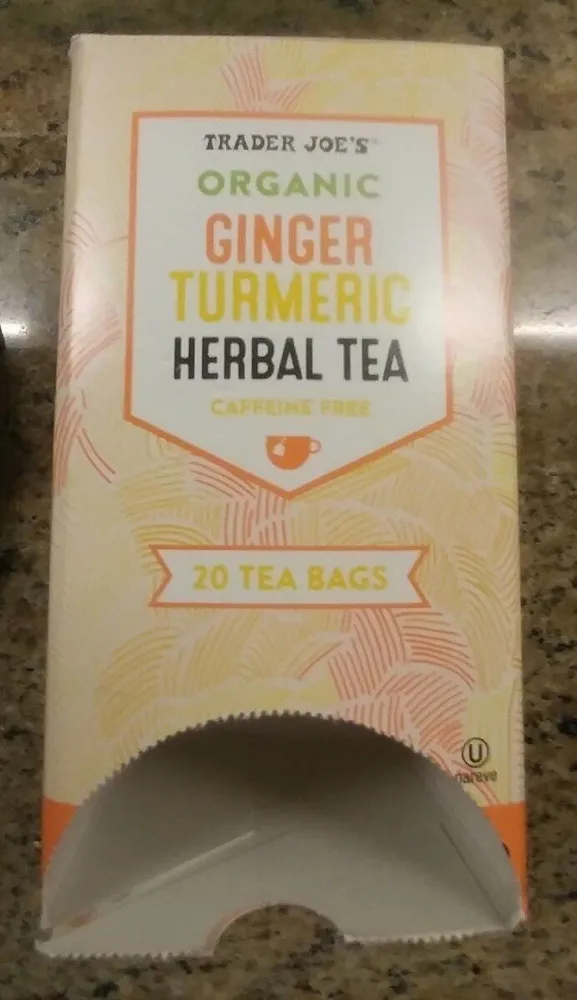Trader Joe s Organic Ginger Turmeric Herbal Tea