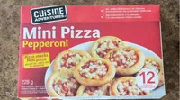 Mini pizza pepperonie