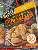 Mini cheese and chorizo empanadas