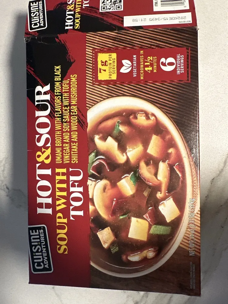 Hot & Sour Soup with Tofu