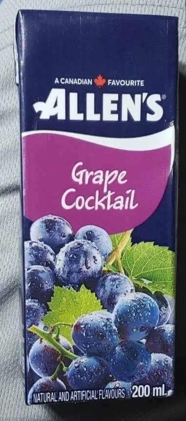 Cocktail de raisins