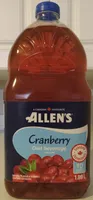 Cranberry Diet Beverage