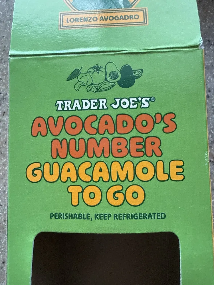 Avocado's Number Guacamole To Go