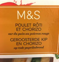 Sandwich Poulet Rôti et Chorizo