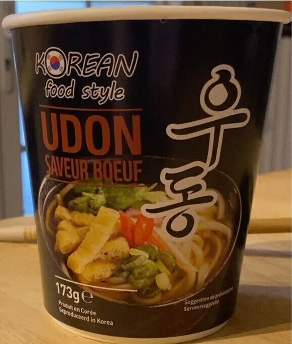 Udon saveur boeuf