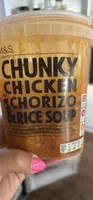 Chunky Chicken Chorizo & Rice Soup