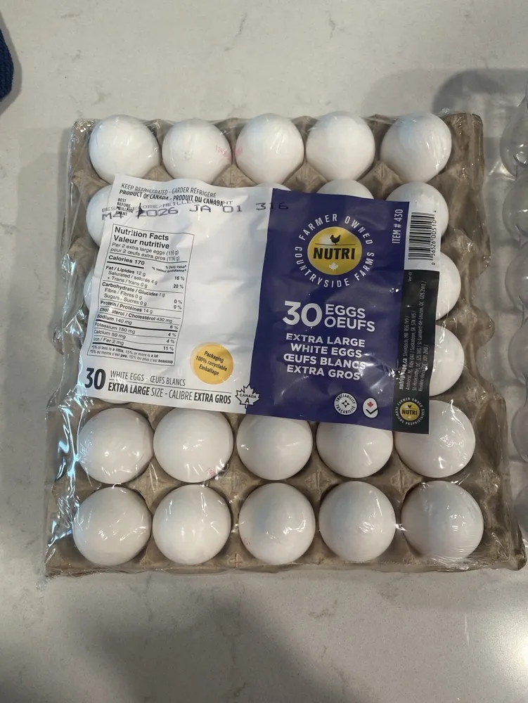 WHITE EGGS