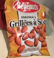 Amandes grillées à sec