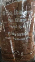 Pain blanc style italien