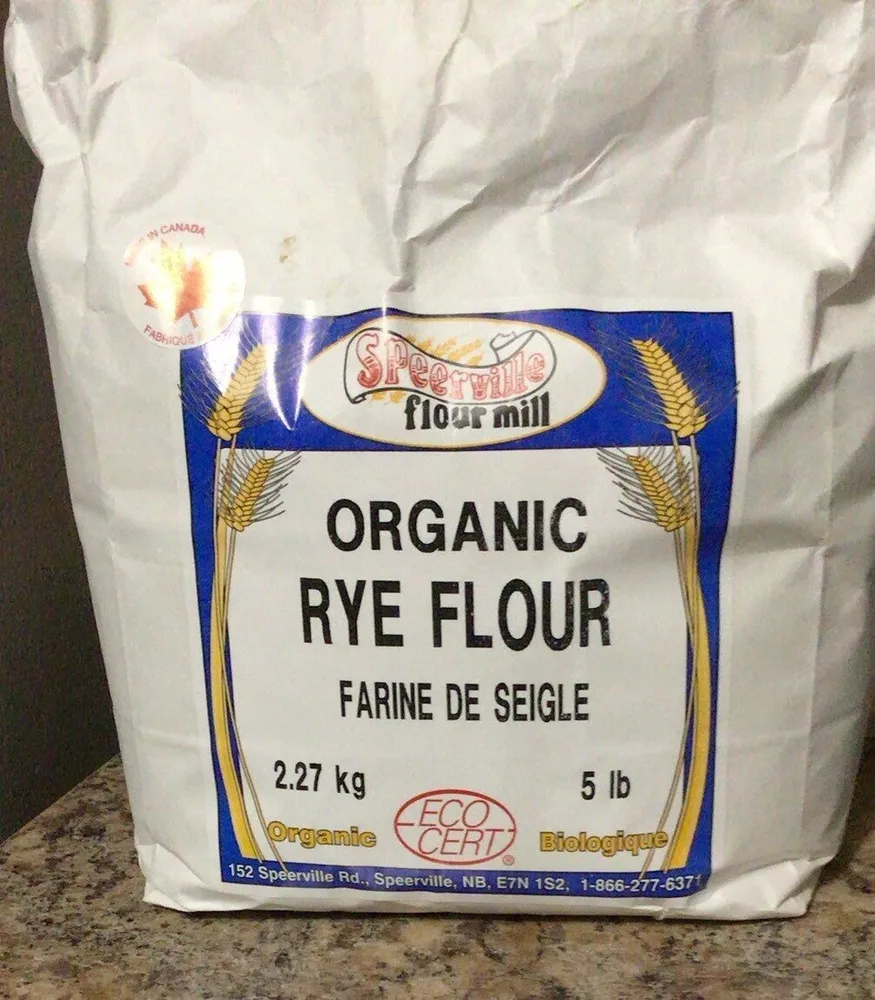 Organic rye flour