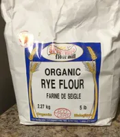 Organic rye flour