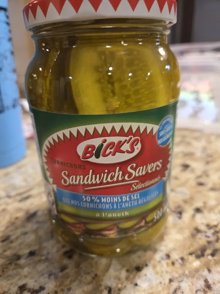 Sandwich Savers Pickles Tangy Dill