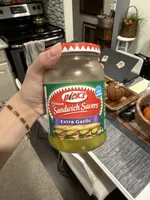 Sandwich Savers Sliced Pickles - Extra Garlic