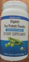Trader Joe's Organic Pea Protein Powder Unsweetened