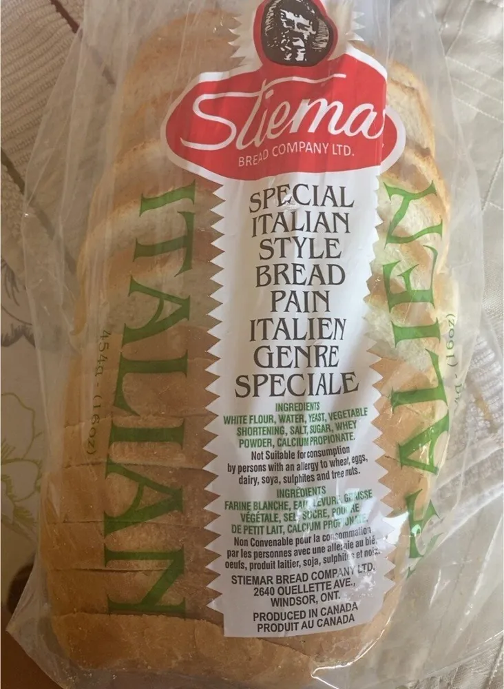 Special italian style bread