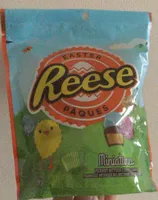 Easter Pâques Miniatures Peanut Butter Cups / Friandise moulée au beurre d'arachide