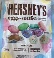 Hershey’s eggs, oeufs, bag of assorted eggs