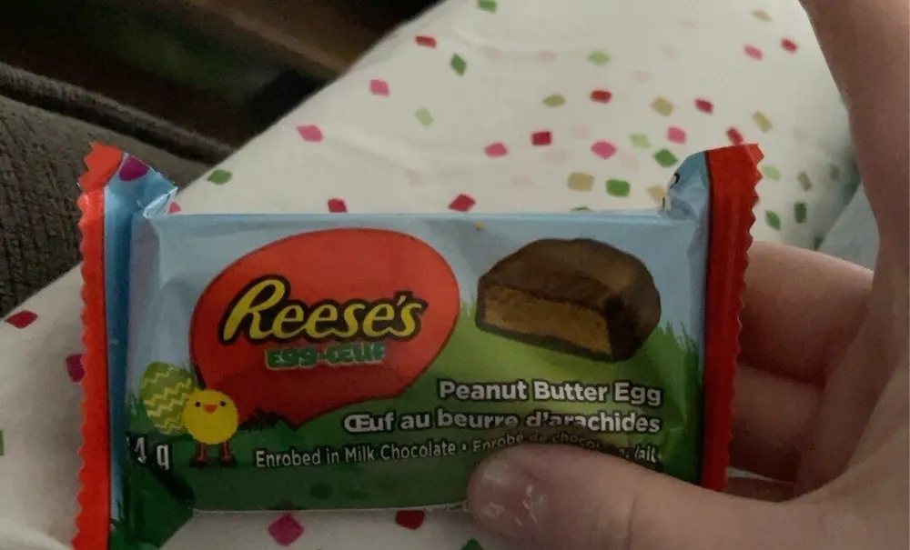 Reeses choco egg
