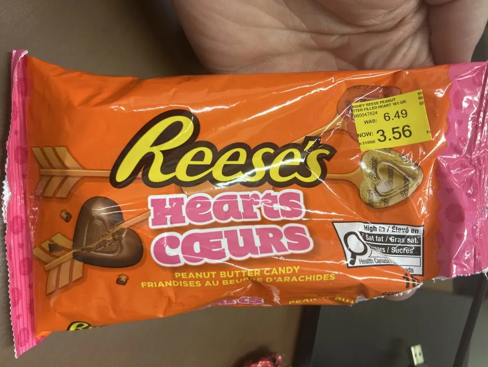 Reese’s hearts