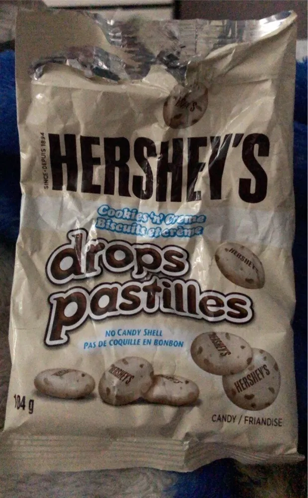 Pastilles biscuit et creme