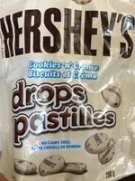 Biscuits et Crème Drops Pastilles