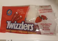 Twizzlers fraises et crème