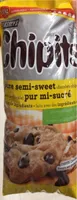 Grains de chocolat pur mi-sucré