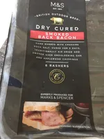 British Outdoor Bred Dry Cured Smoked Back Bacon