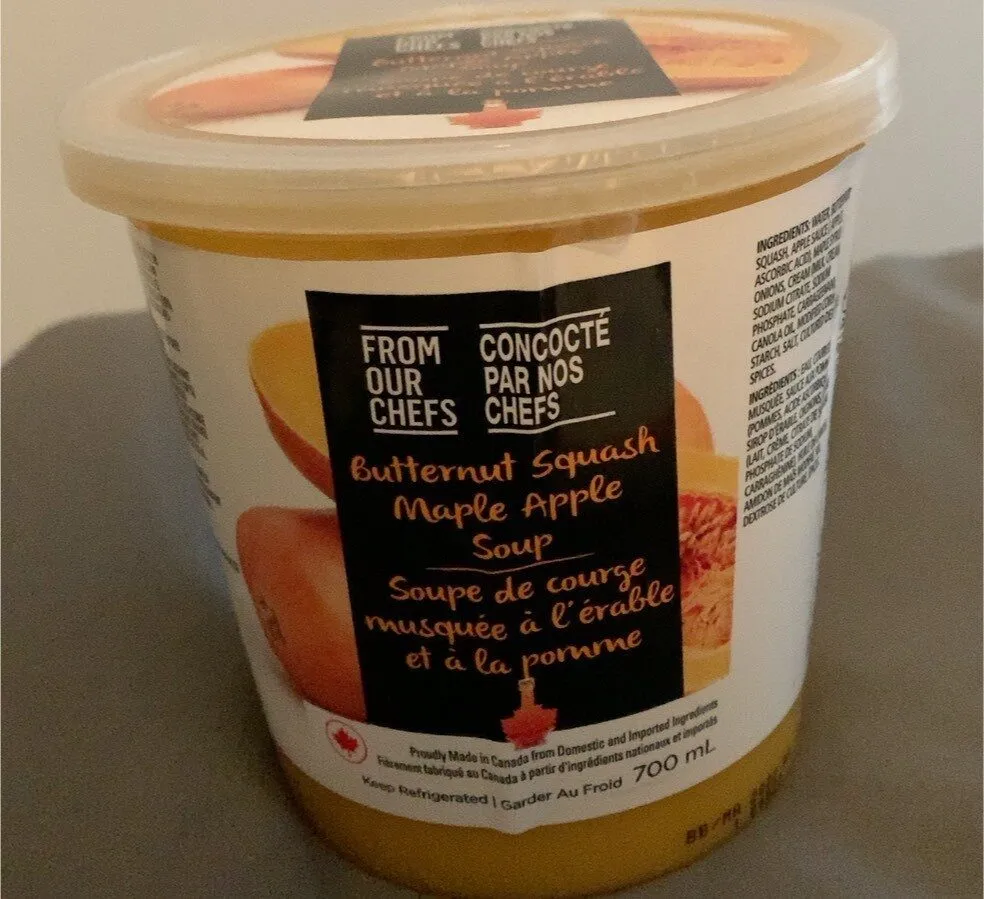 Soupe courge et pomme