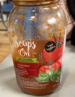 Tomato basil bisque 100% plant based