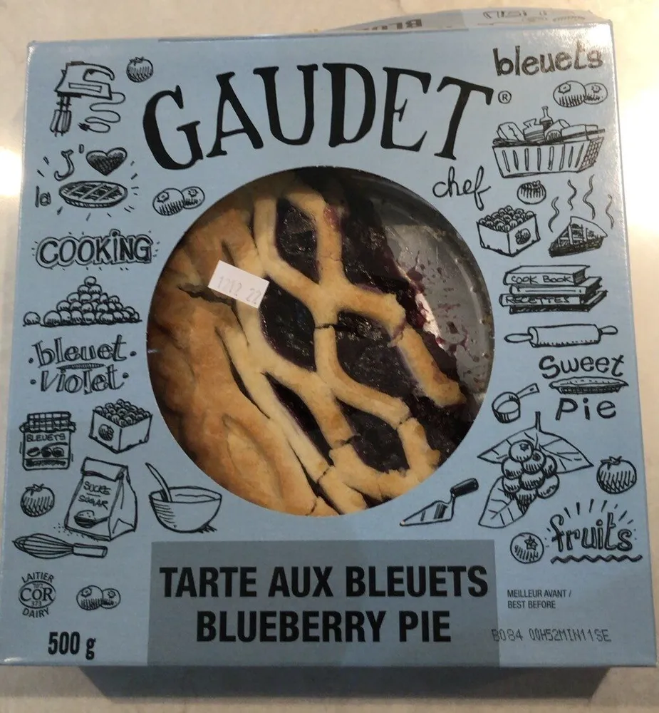 Tarte au bleuets
