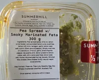 Pea Spread With Smoky Feta