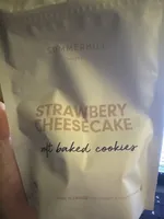 Strawberry Cheesecake Soft-Baked Cookies
