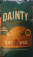 Time-Wise Parboiled Rice, Whole Grain Brown