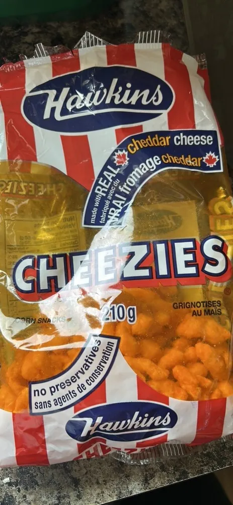 CHEEZIES corn snacks