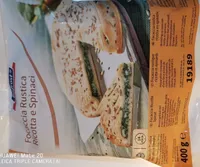 Focaccia rustica ricotta e spinaci