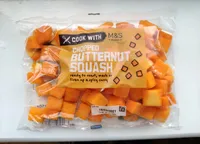 Chopped butternut squash