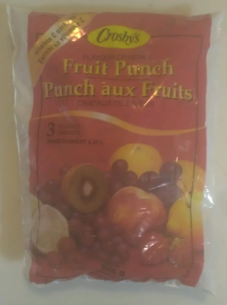 Fruit Punch Flavour Crystals